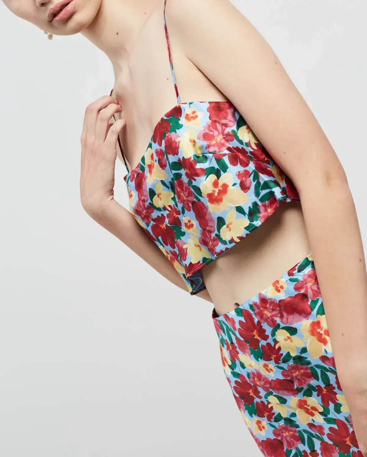 Bec & Bridge Lucette Cami and Skirt Floral Size AU 14 - Image 2