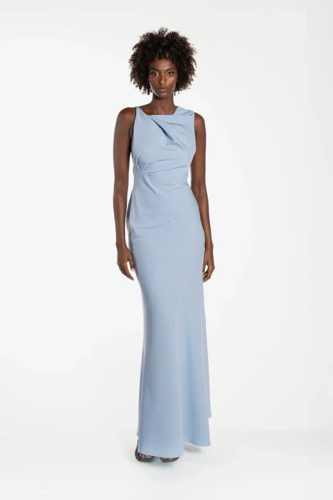 One Fell Swoop Kota Maxi Dress in Blue Jean Size AU 10 - Image 2