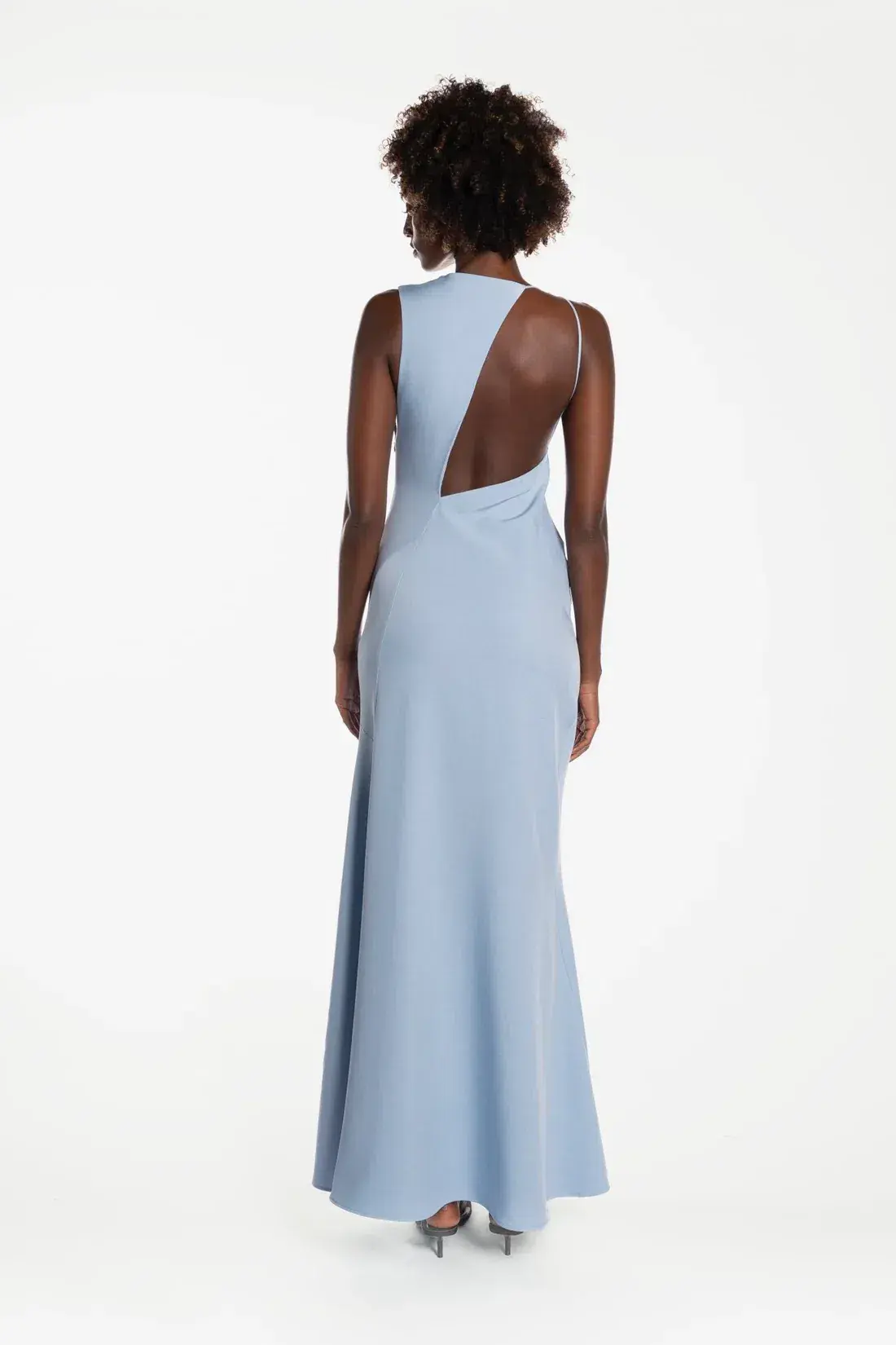 One Fell Swoop Kota Maxi Dress in Blue Jean Size AU 10 - Image 3