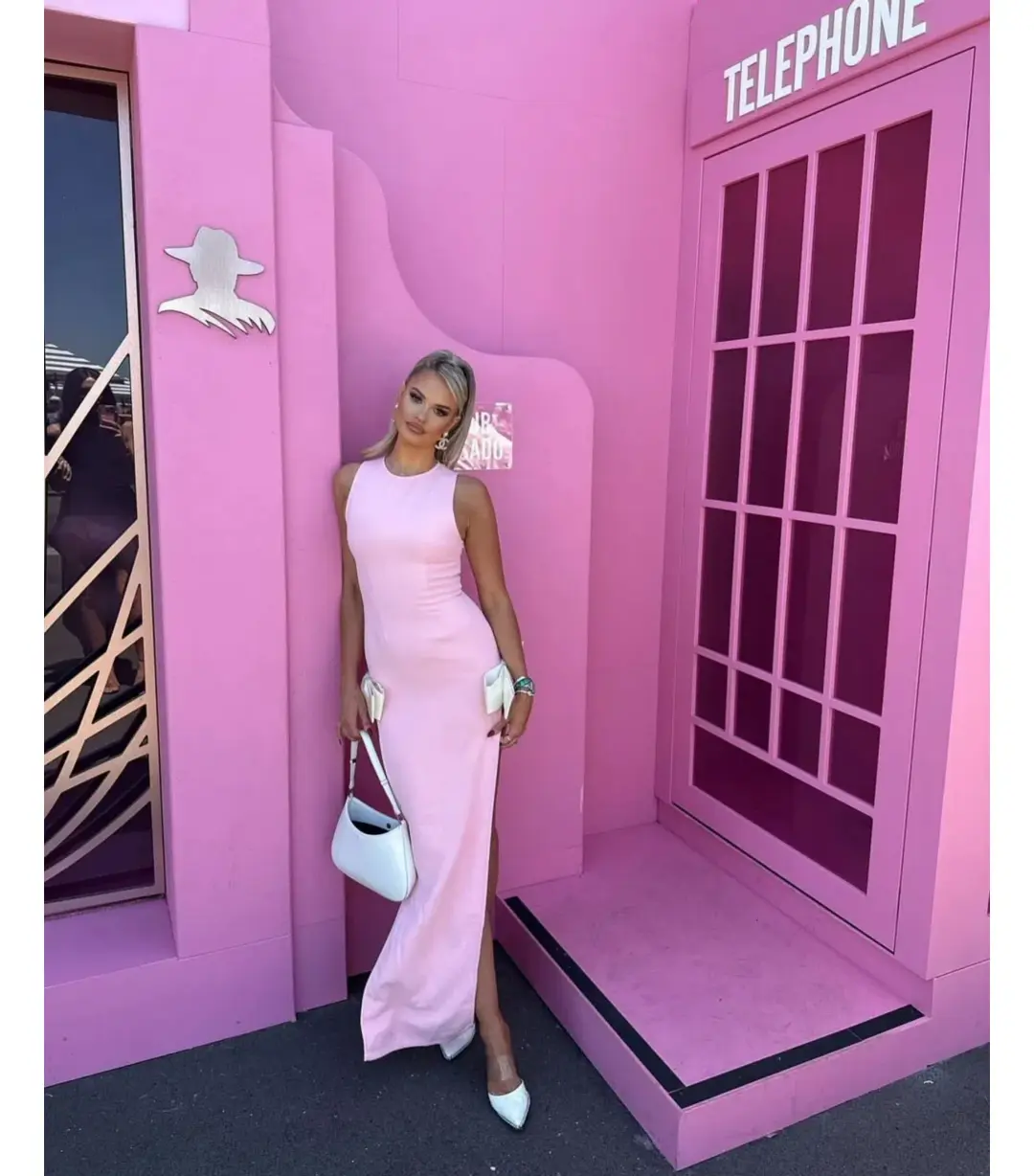 Atoir Jana Dress in Pink Size AU 12 for rent on The Volte - main image