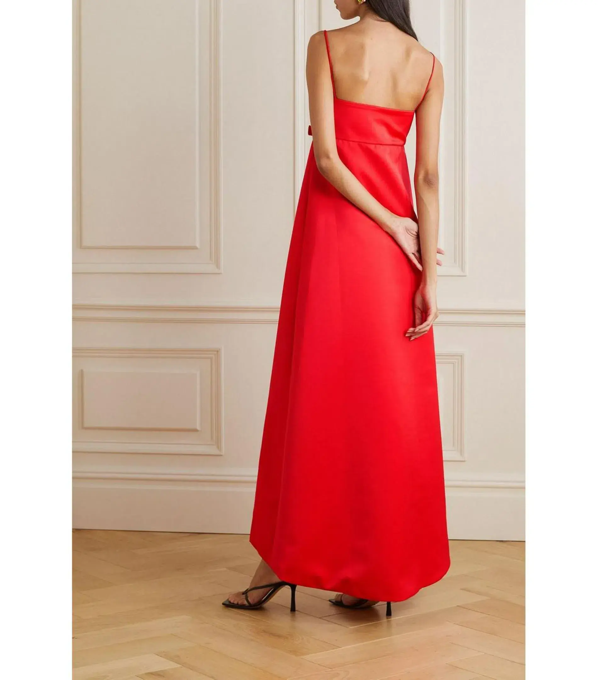 Bernadette Philippe Duchesse Stain Gown Red Size AU 6   - Image 2
