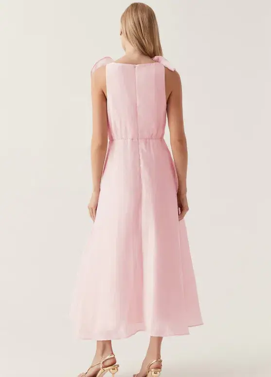 Aje Genesis Dress Soft Pink Size 12 - Image 2