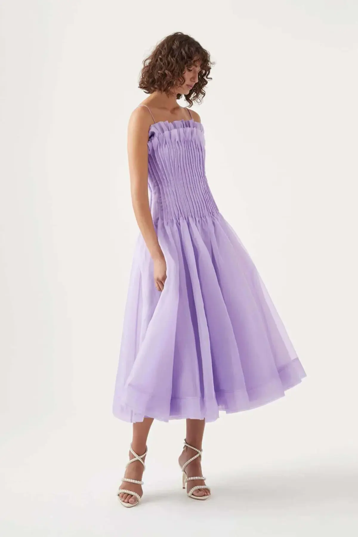 AJE Horizon pintucked midi dress size AU 6 - Image 1