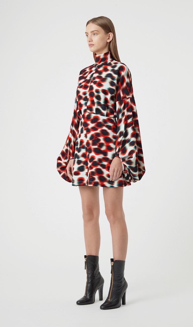 Camilla and Marc Sawyer Mini Dress Print Size 6 - Image 2