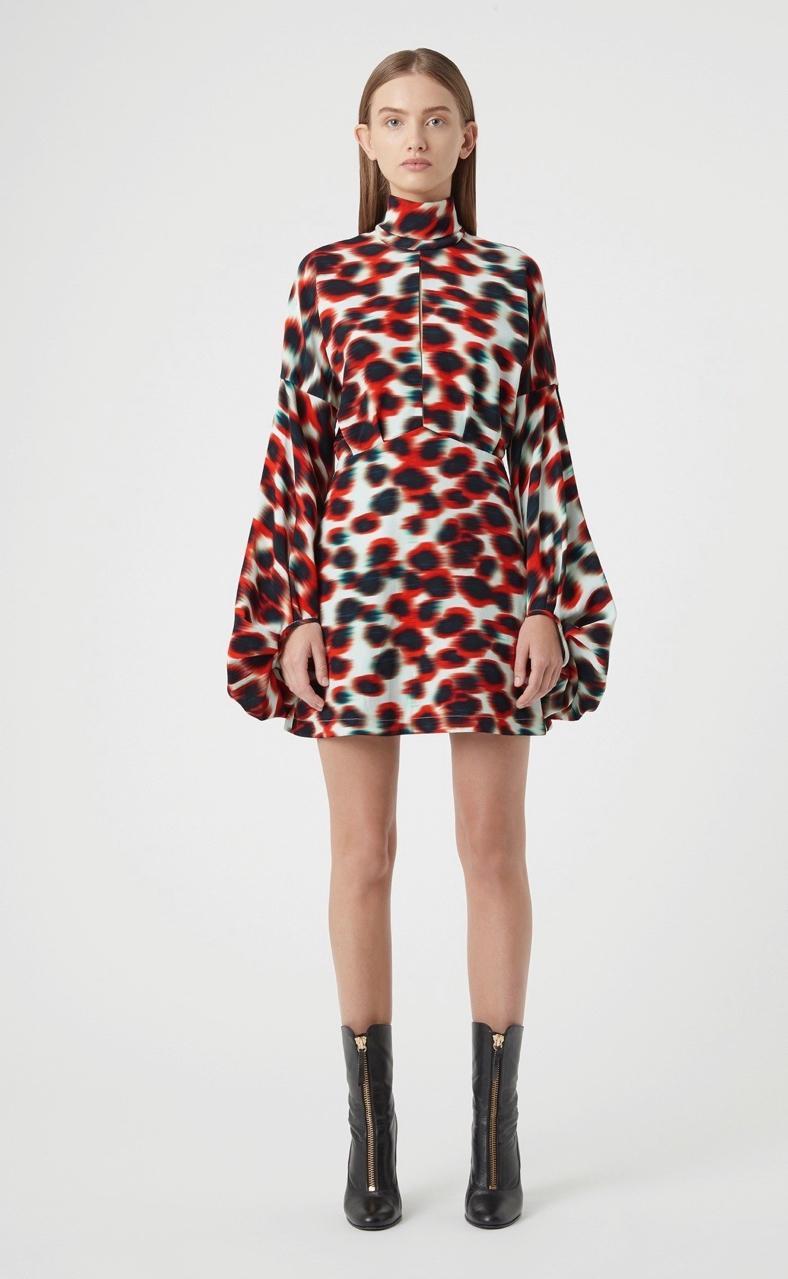 Camilla and Marc Sawyer Mini Dress Print Size 6 - Image 1