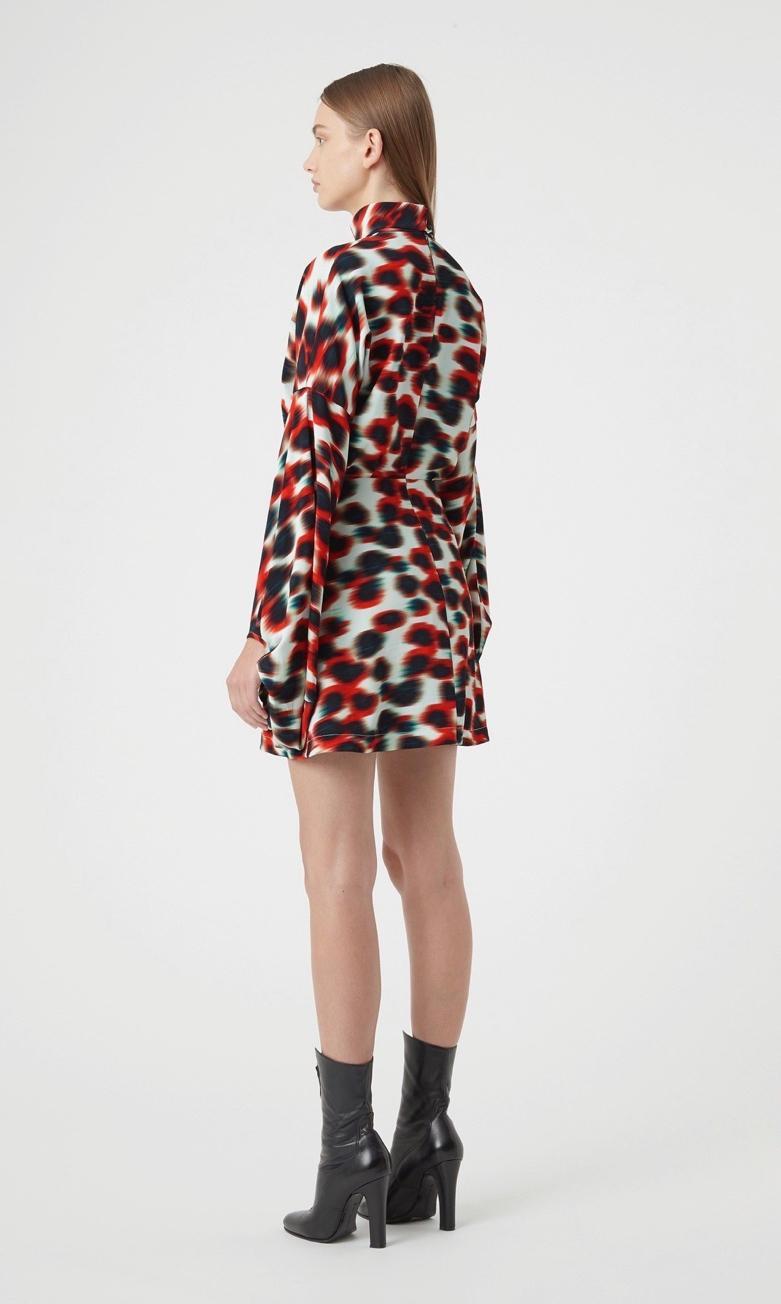 Camilla and Marc Sawyer Mini Dress Print Size 6 - Image 3