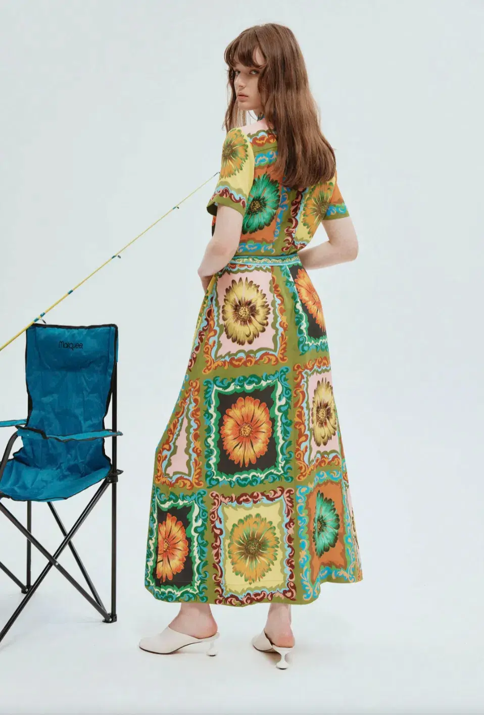 Alemais Disco Daisy Shirtdress Multicolour Size 10  - Image 7