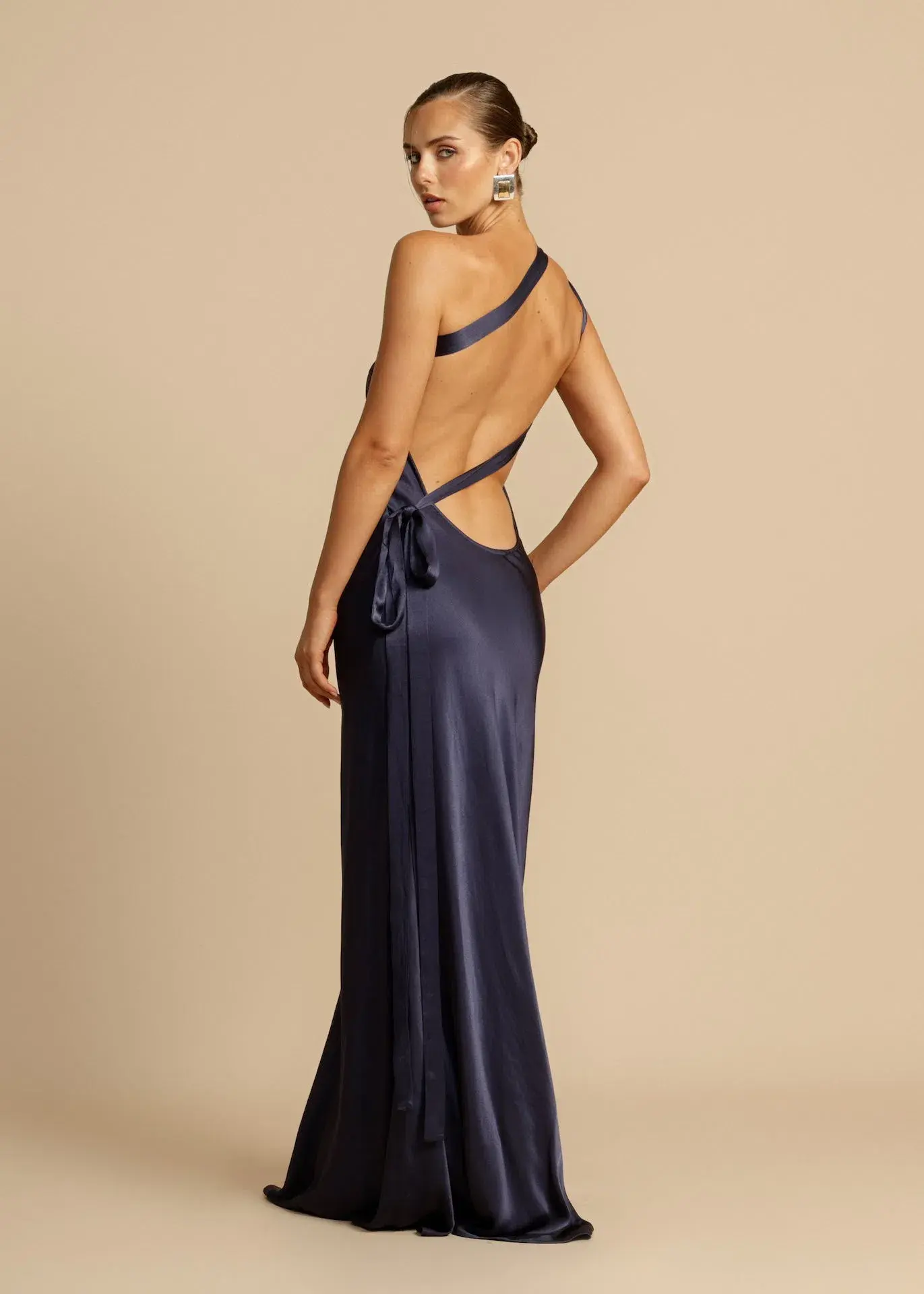 Arcina Ori Monique Dress Navy Size L / AU 12 - Image 3