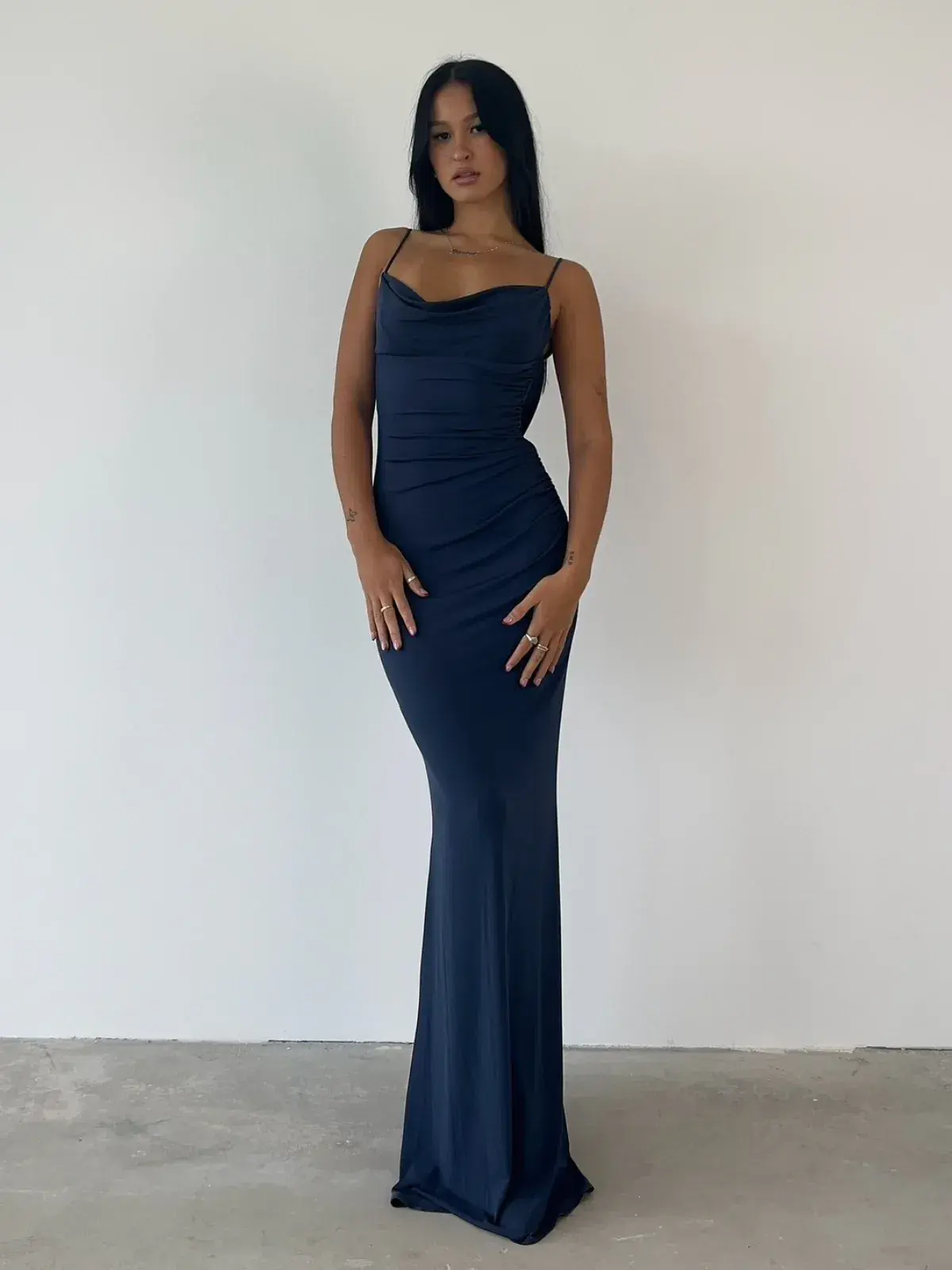 Katie May Surreal Dress Deep Sea Blue Size S / AU 8 - Image 3