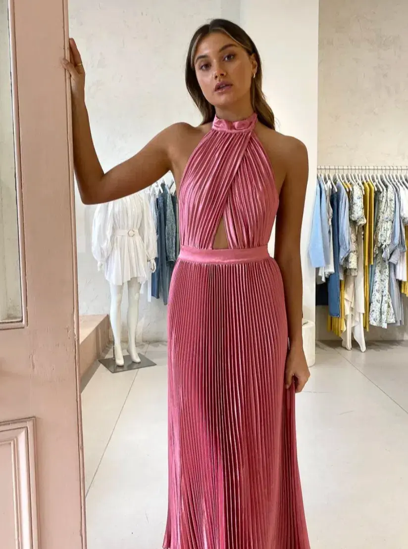 Lidee Renaissance Gown in Dusty Rose Size 6 for rent on The Volte - main image