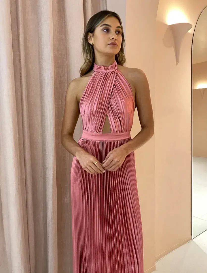 Lidee Renaissance Gown in Dusty Rose Size 6 for rent on The Volte - main image