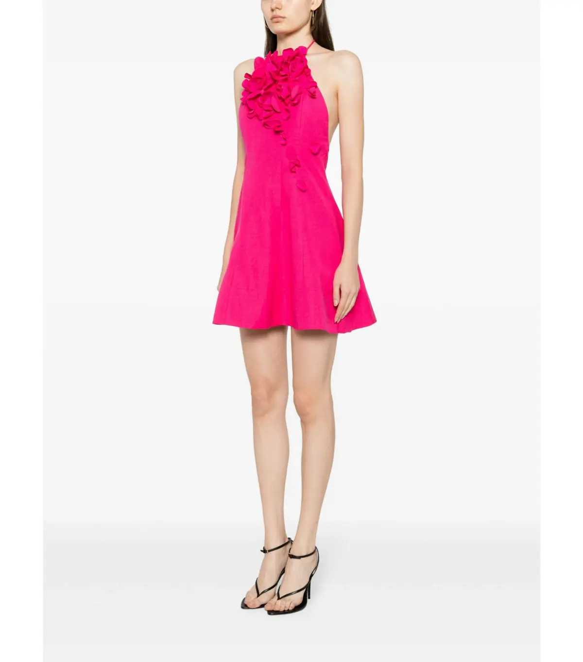 Acler Toren Mini Dress in Pink Size AU 10 - Image 2