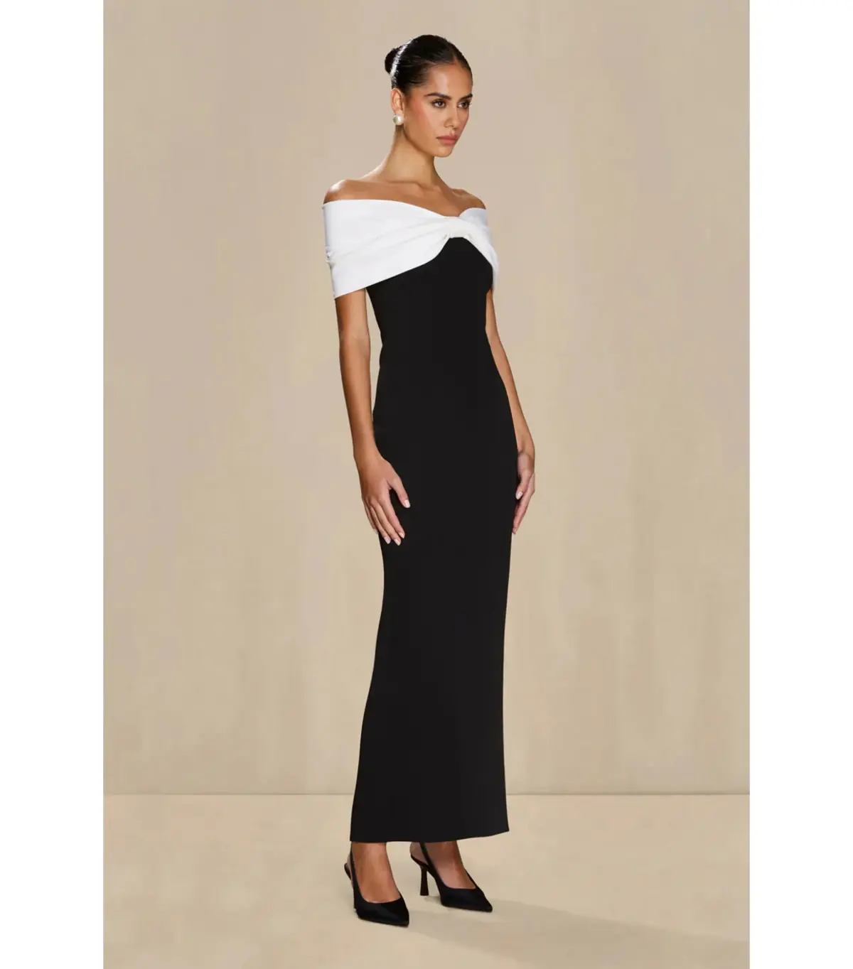 Sonya Moda Belluno Dress Black/White Size AU 10 - Image 2