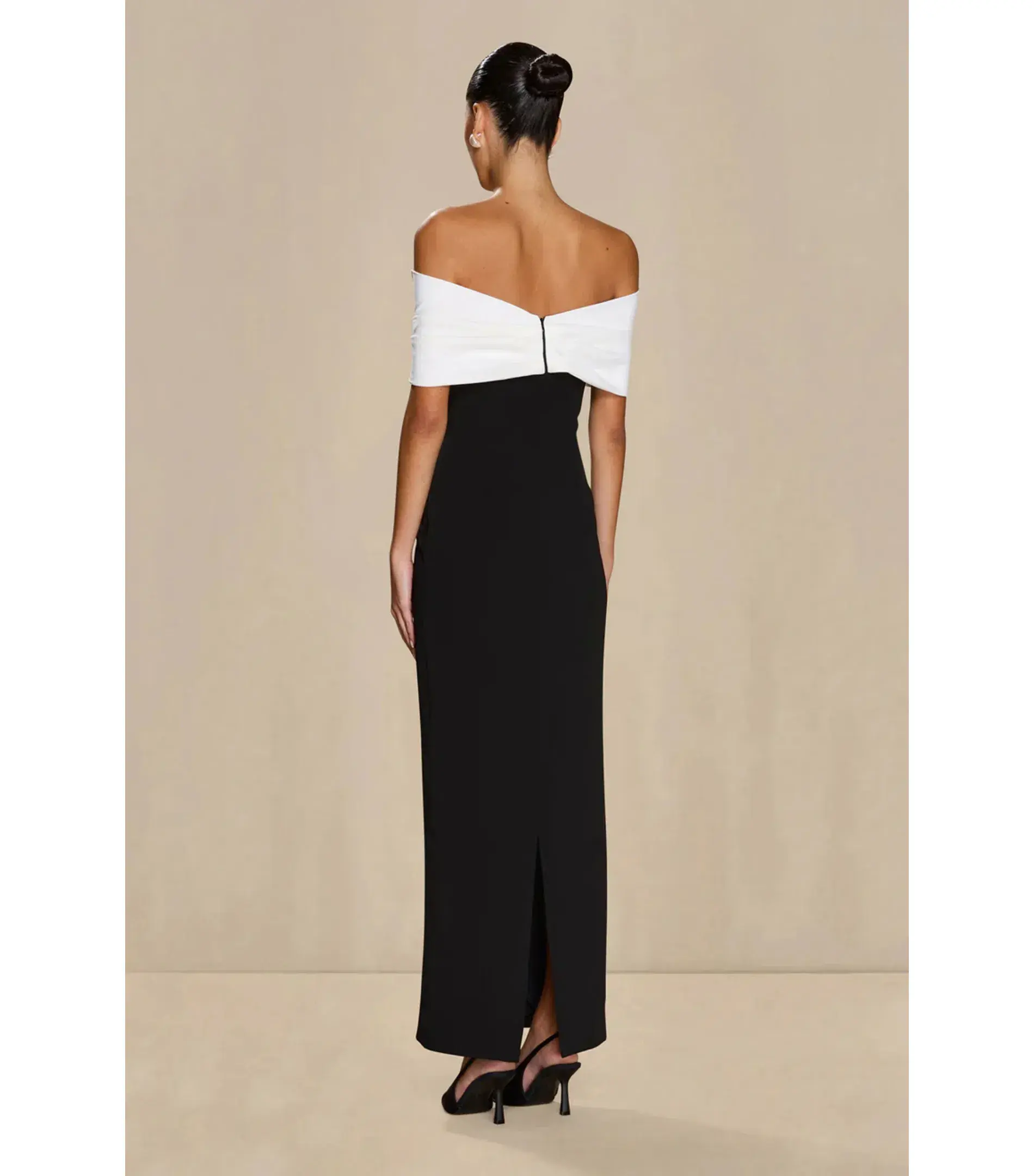 Sonya Moda Belluno Dress Black/White Size AU 10 - Image 3