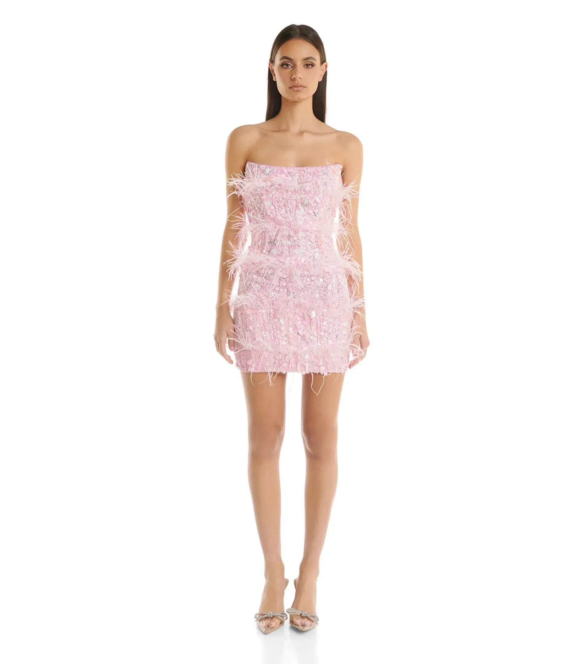 Eliya The Label Tiffany Dress Pink Size AU 6  - Image 1