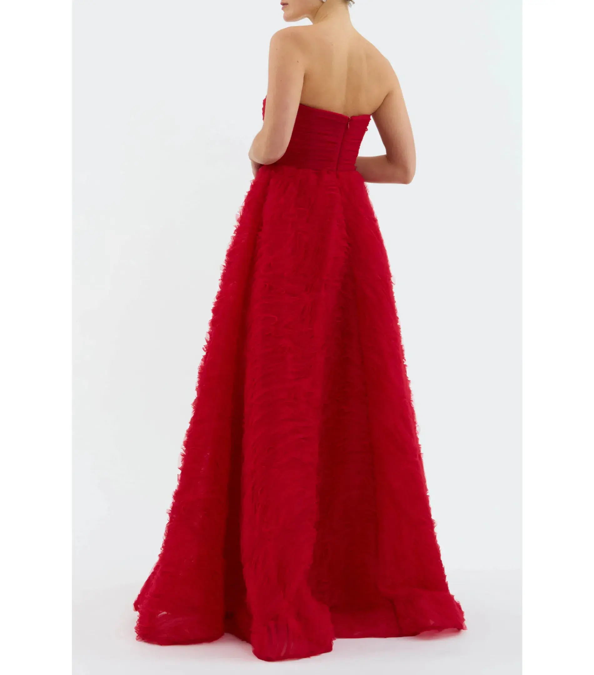 Rebecca Vallance Fernanda Gown Red Size AU 6 - Image 2