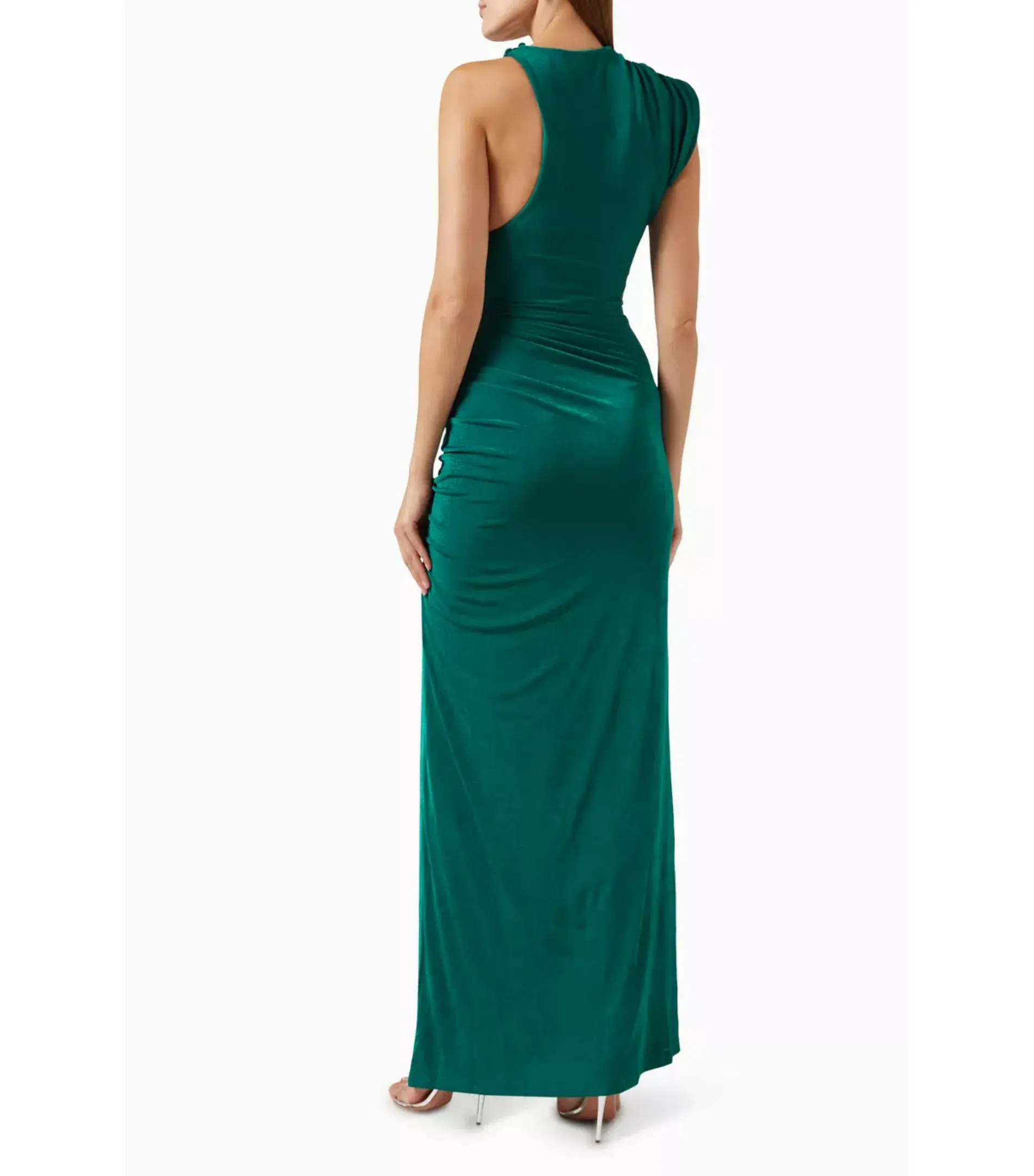 Misha Chantria Slinky Maxi Dress in Jersey Size 8 - Image 3