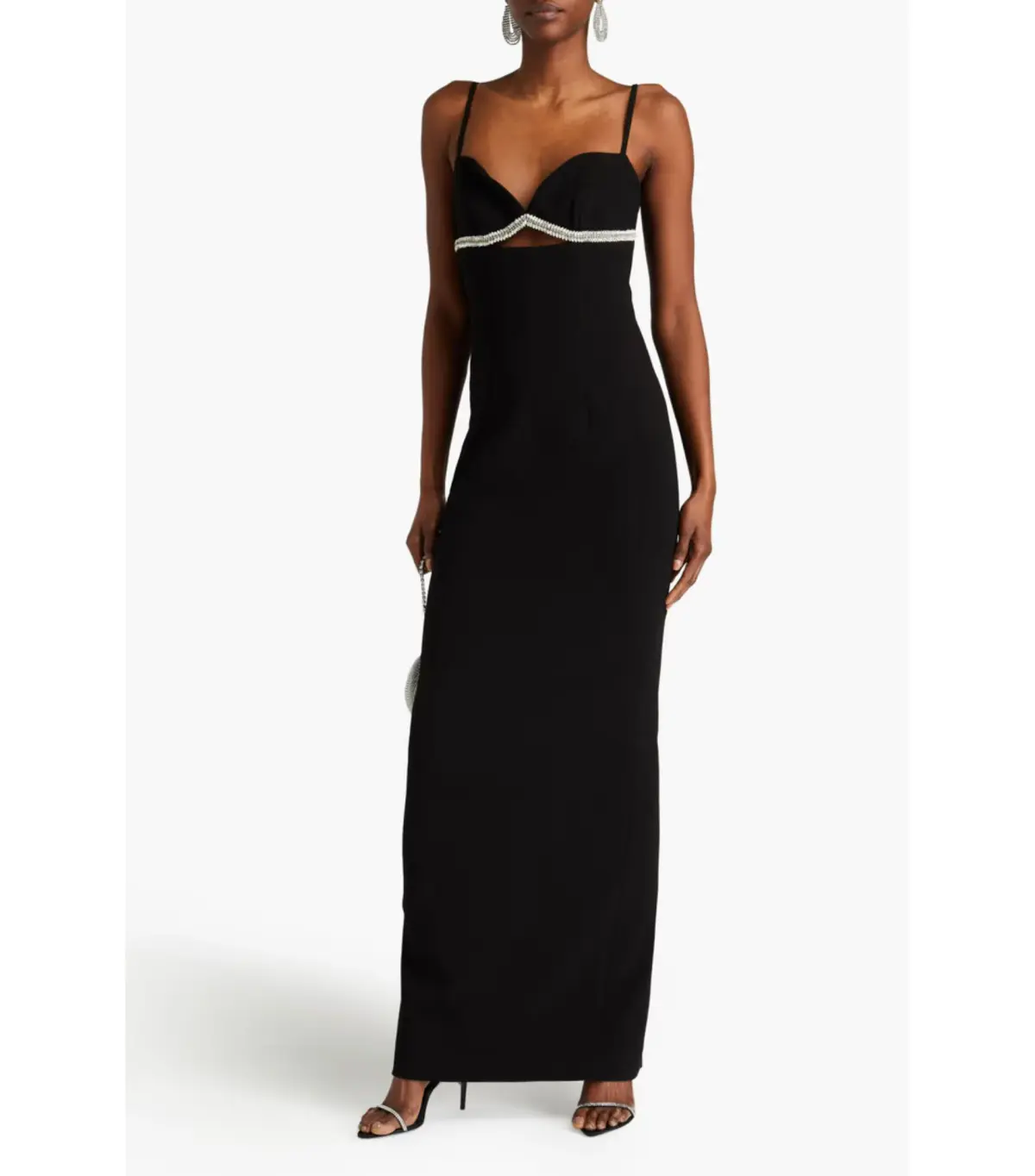 Rachel Gilbert Kyra Gown Black Size 3 / AU 12 - Image 1