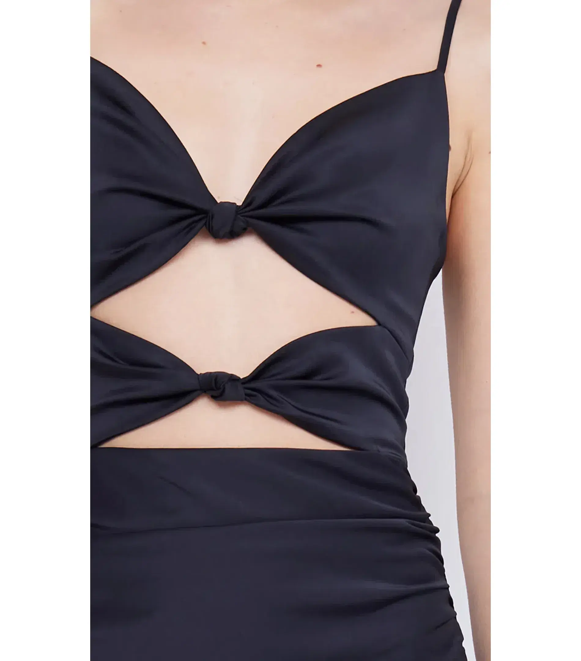 Bec & Bridge Mari Lou Knot Dress Black Size AU 8  - Image 2
