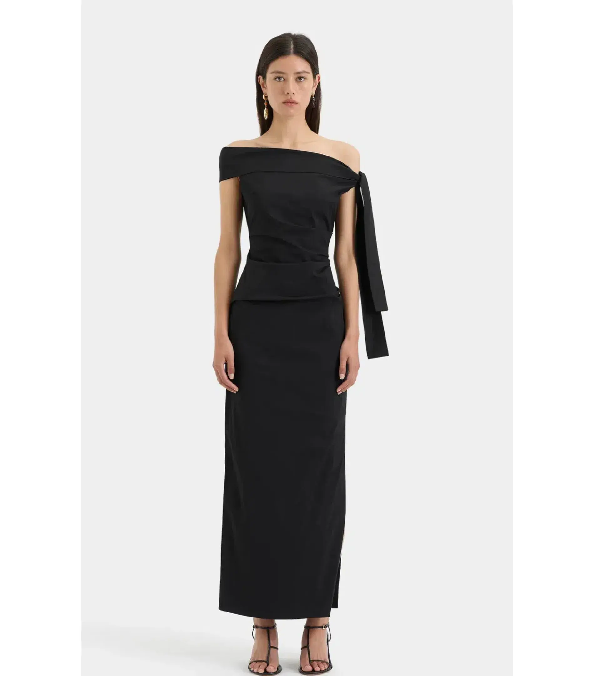 Sir The Label Black Dahlia Gown Black Size 10/M - Image 1