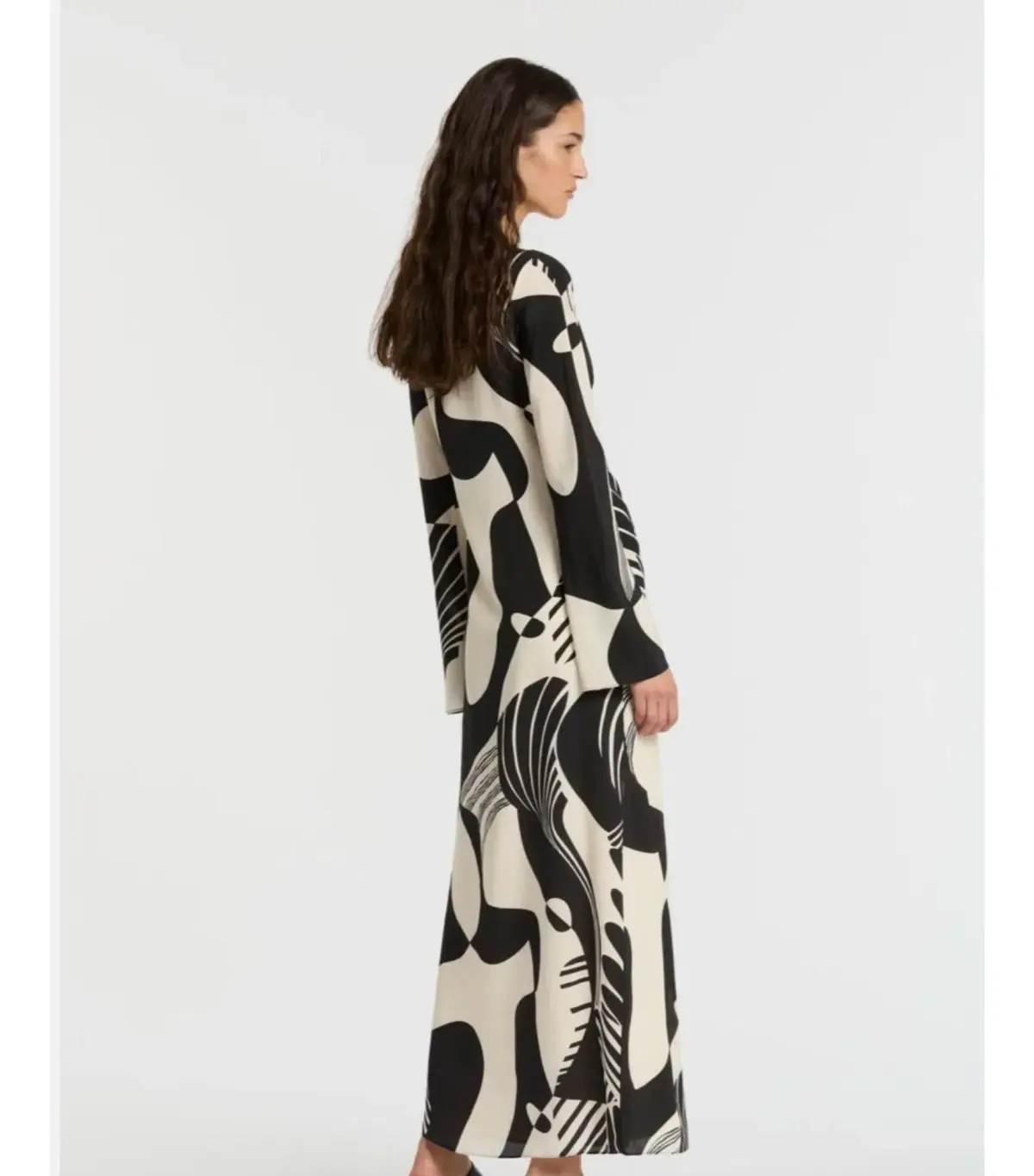 Sir The Label Realisme Twist Maxi Dress Print Size 1 / AU 8 - Image 2
