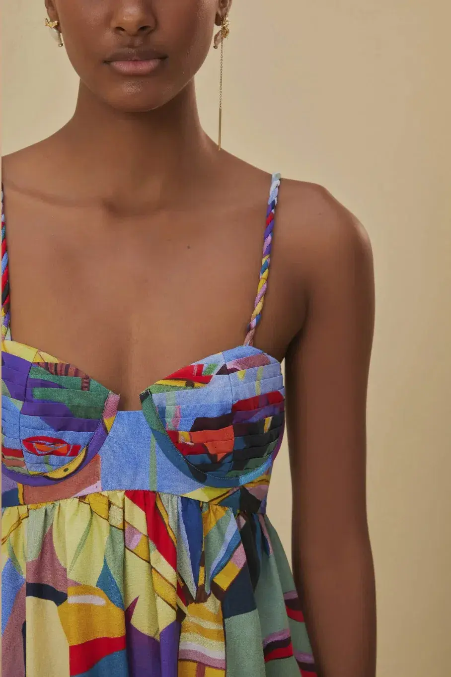 Farm Rio Tropical Scenario Maxi Dress in Beach Cafe Small / AU 8 - Image 3