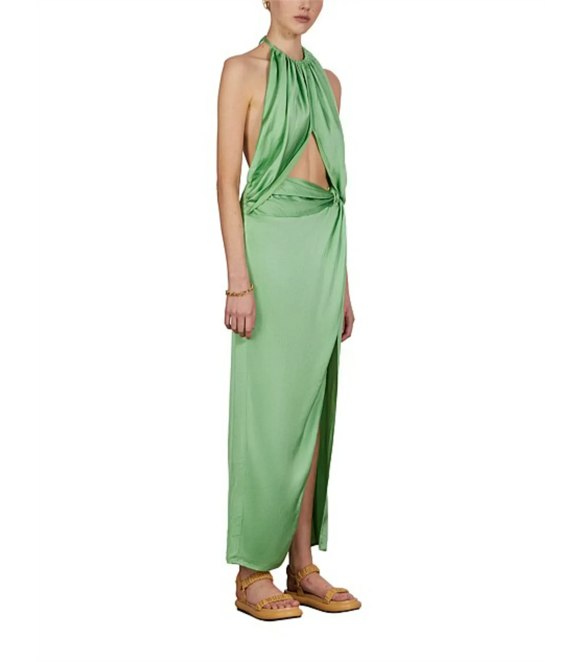 Anna Quan Elyse Dress in Apple Green Size AU 10 - Image 2