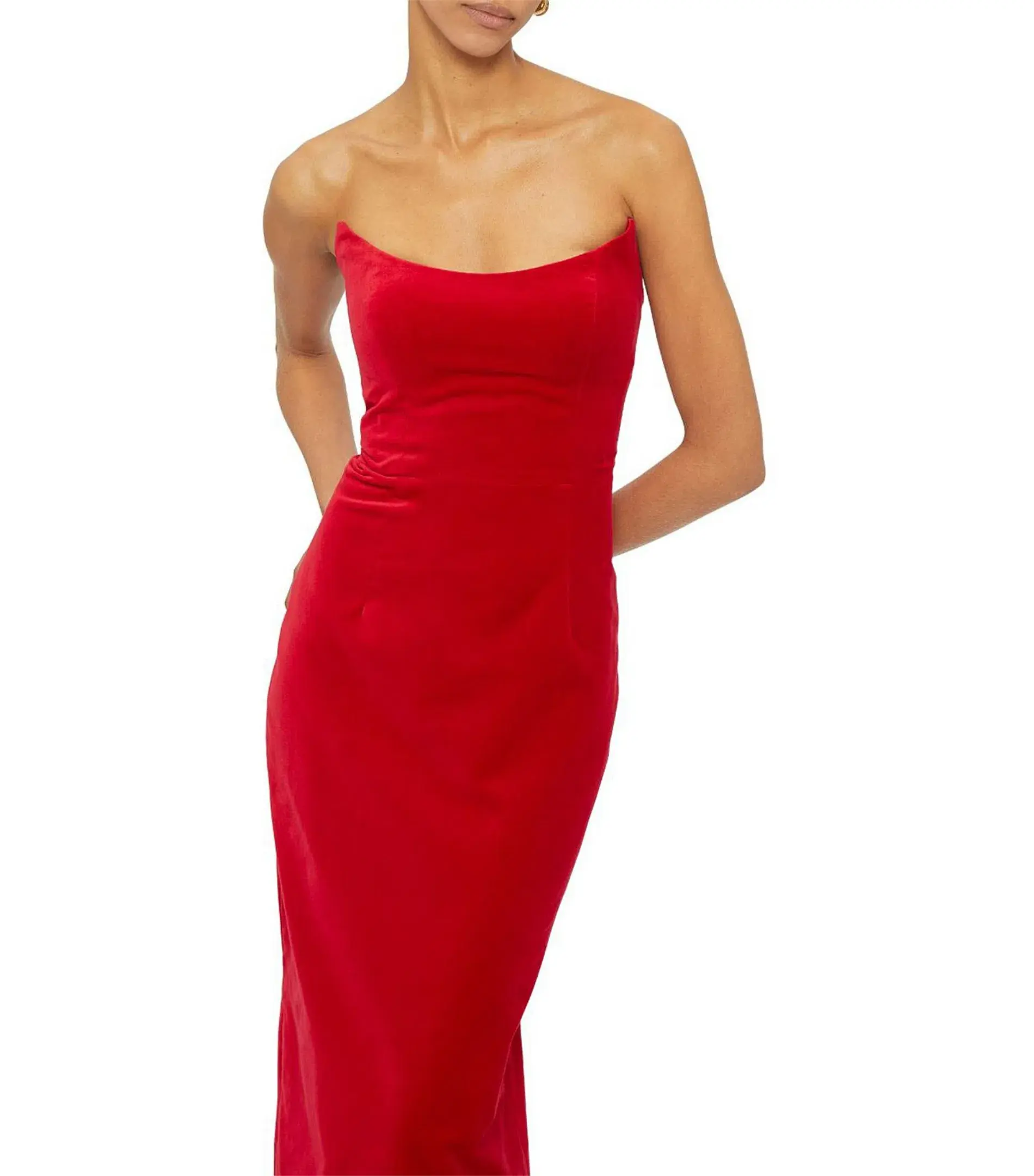 Ginger & Smart Soloist Dress Red Size AU 10 - Image 4