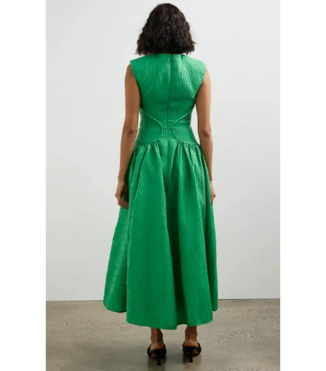 Rachel Gilbert Celia Dress in Apple Size AU 8 for rent on The Volte - main image
