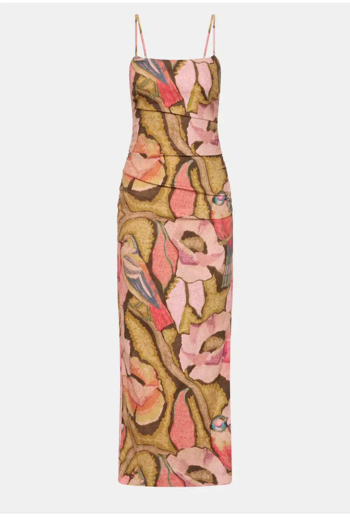 Sir the Label Talulah Column Midi Dress Sanderling Floral Size 0P / AU 6 Petite - Image 4