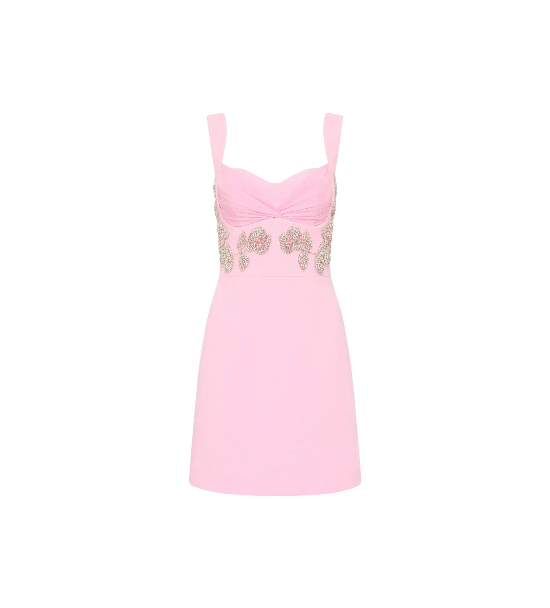 Jenna Bustier Mini Dress Pink Size 4 - Image 3