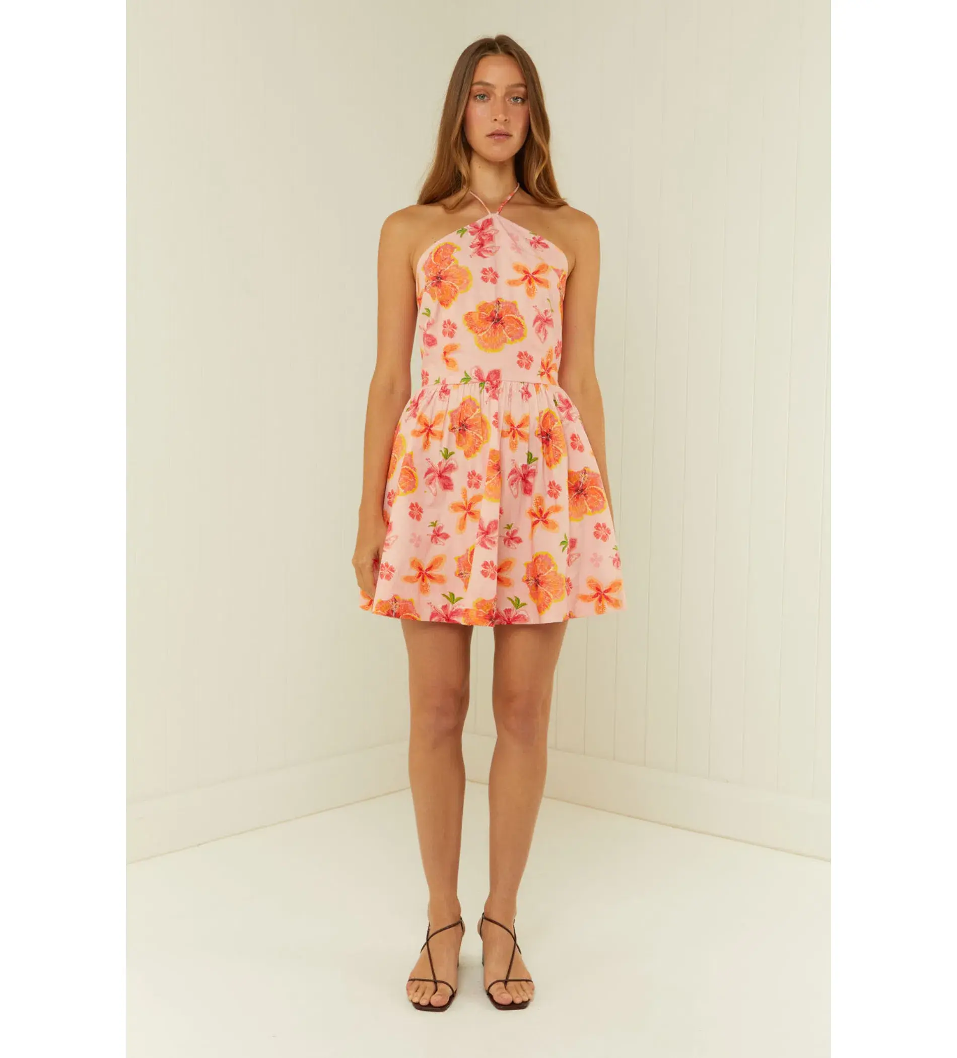 Palm Noosa Isabella Mini Dress Floral Size 6  - Image 1