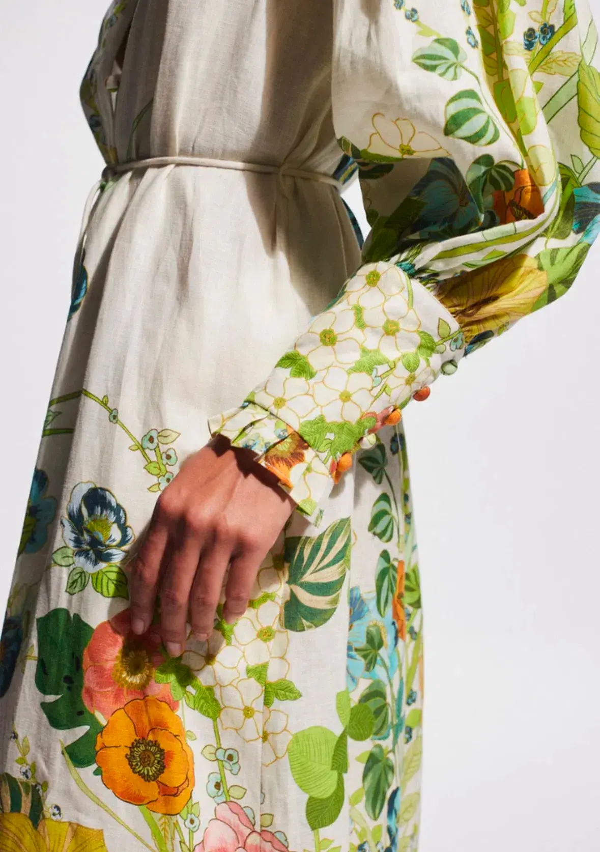 Alemais Constance Shirt Dress Floral Size 16  - Image 2
