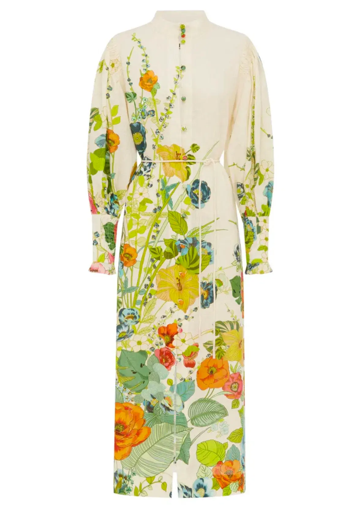 Alemais Constance Shirt Dress Floral Size 16  - Image 5