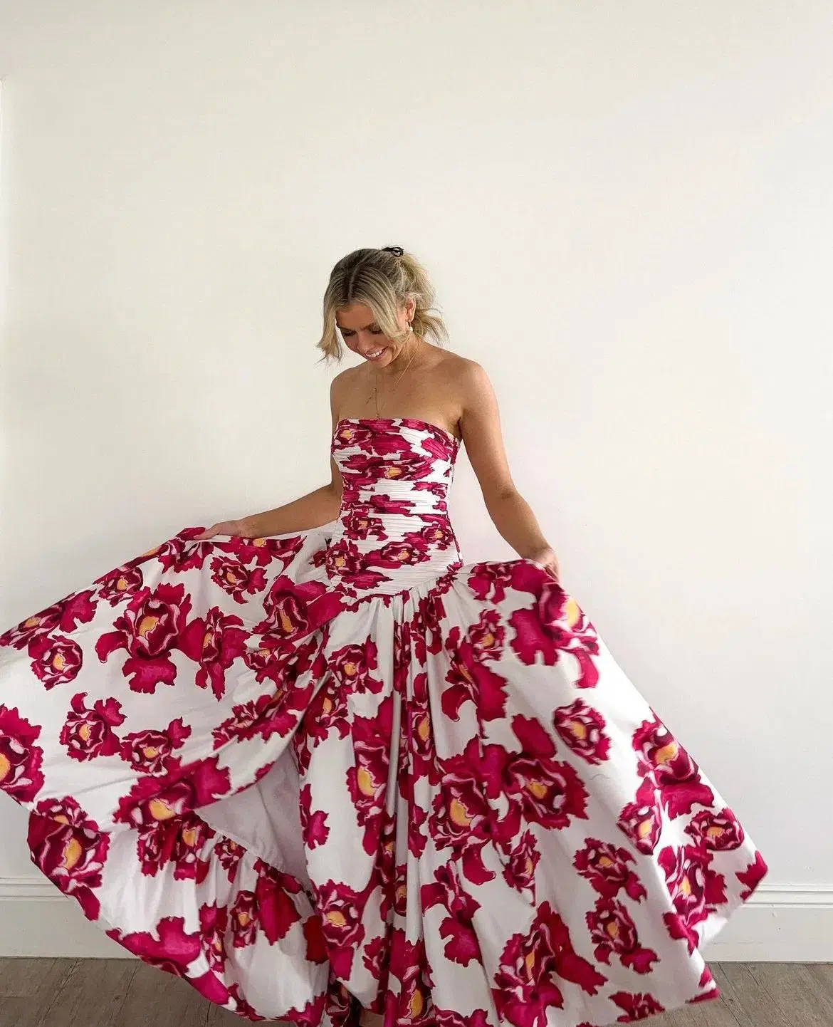 Aje Behold Maxi Dress In Boldly Blooming Size 8 - Image 1