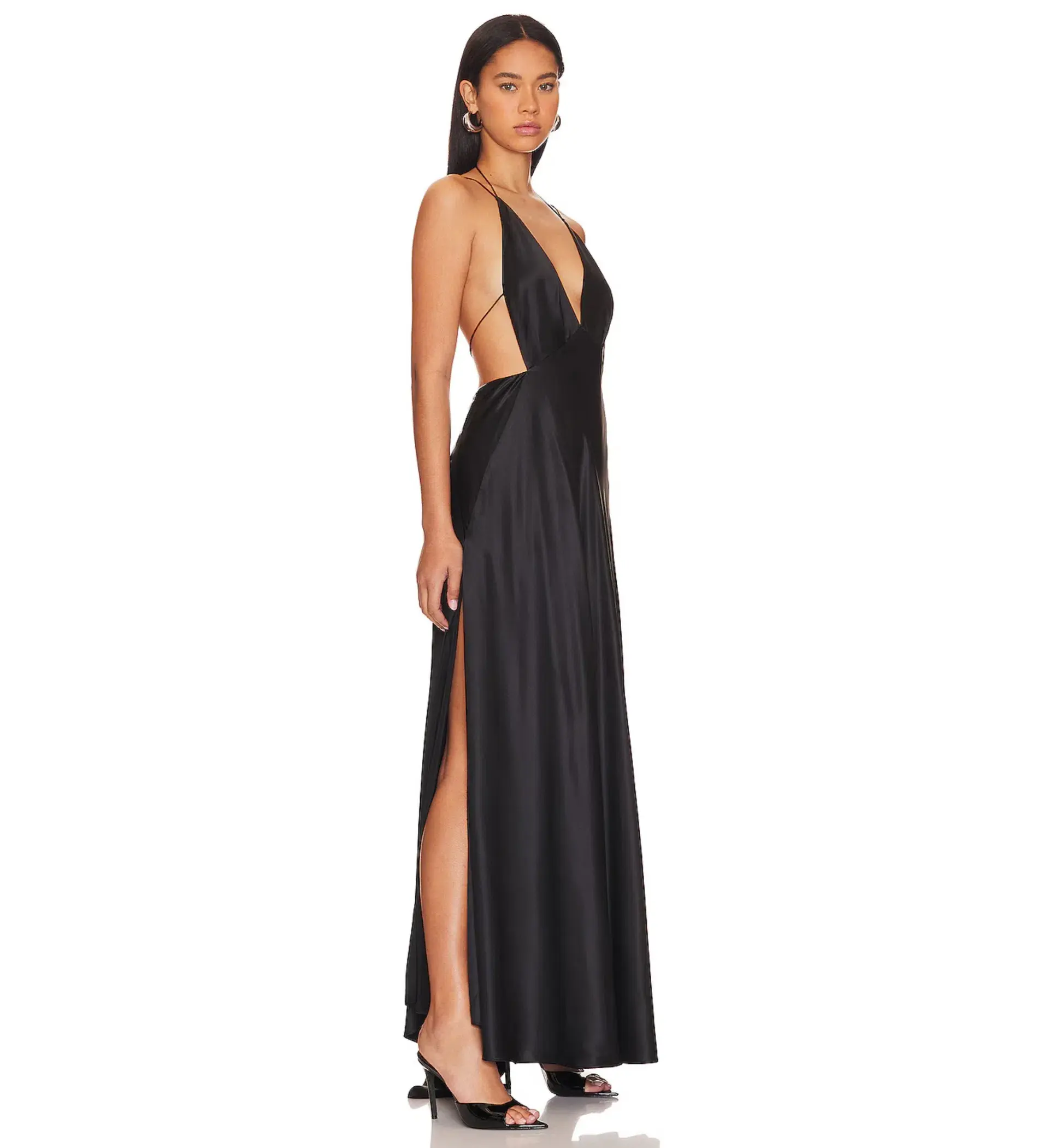 Michael Lo Sordo Tash Gown Black Size AU 8 - Image 3