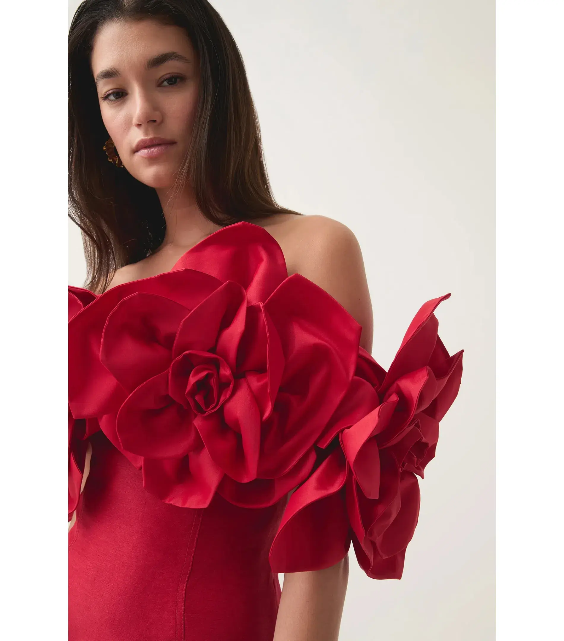 Aje Etta Mini Dress in Scarlet Red Size AU 8 - Image 2