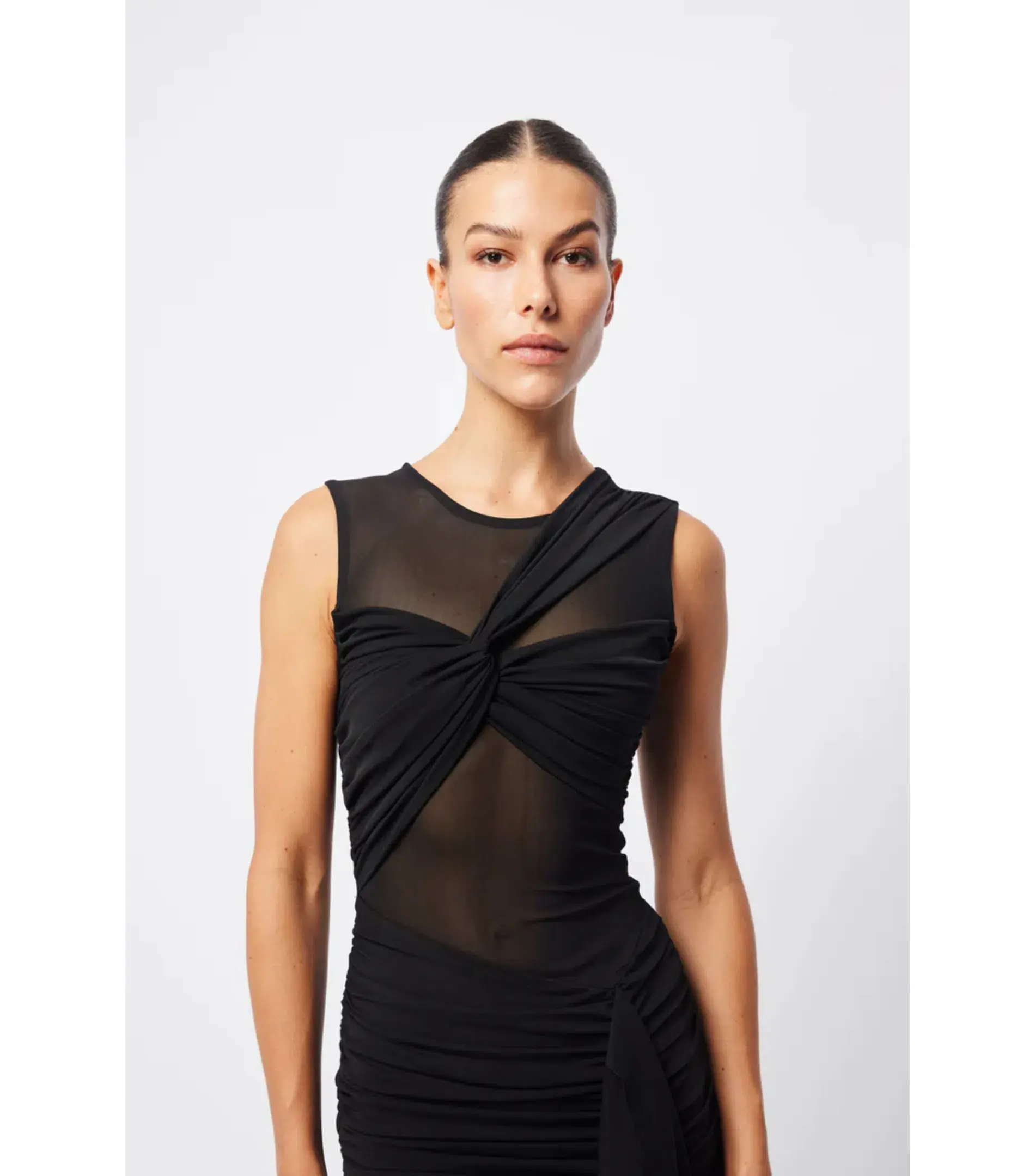 Mossman Rebound Mini Dress Black Size AU 8 - Image 3