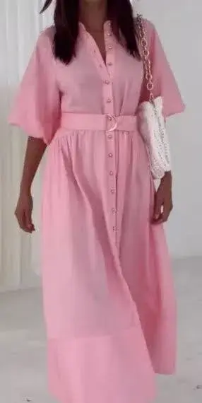 Sheike Piper Dress Pink Size AU 14 for rent on The Volte - main image