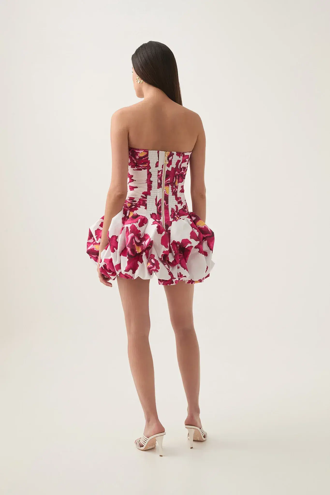 Aje Violette Bubble Hem Mini Dress - Image 4