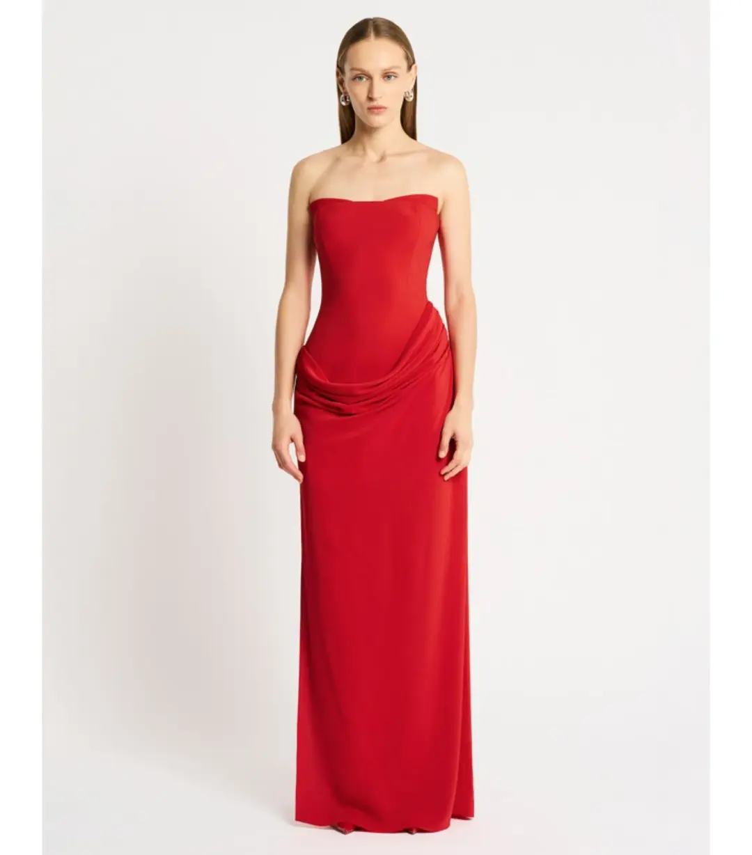Sass & Bide Kahlo Dress Red Size AU 6 for rent on The Volte - main image