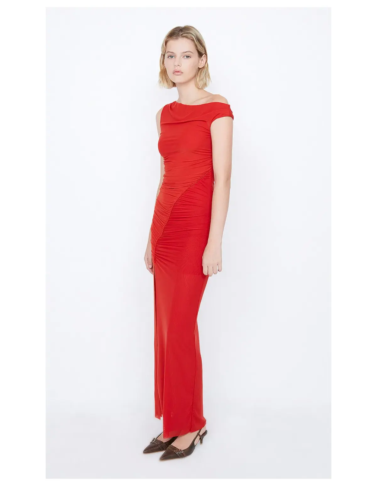 Bec & Bridge Sania Asym Dress Red Size Small / AU 8   - Image 3