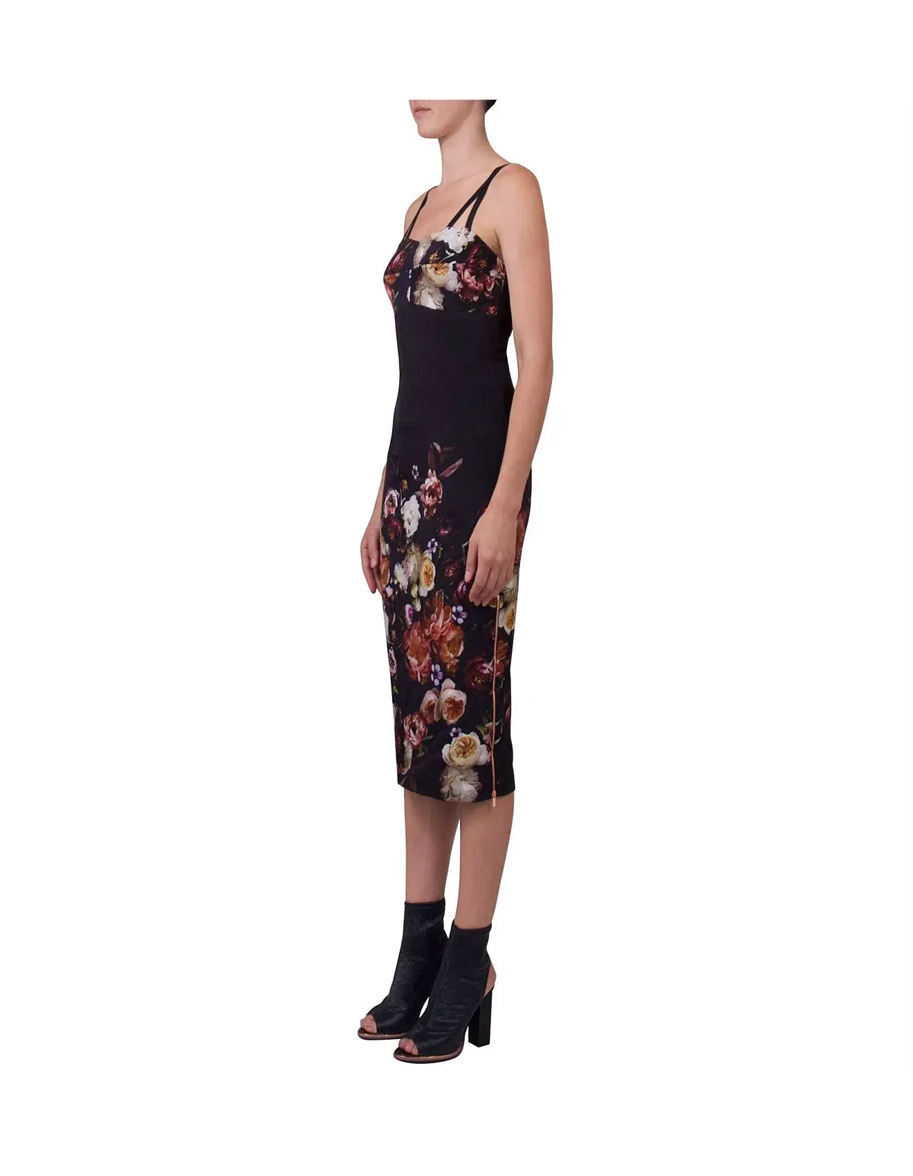 Ginger & Smart Liaison Bustier Dress Black Size 6 - Image 2