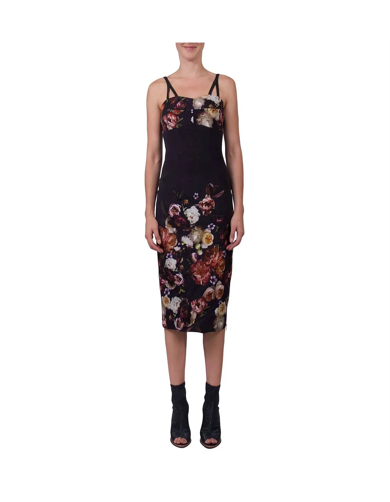 Ginger & Smart Liaison Bustier Dress Black Size 6 - Image 1