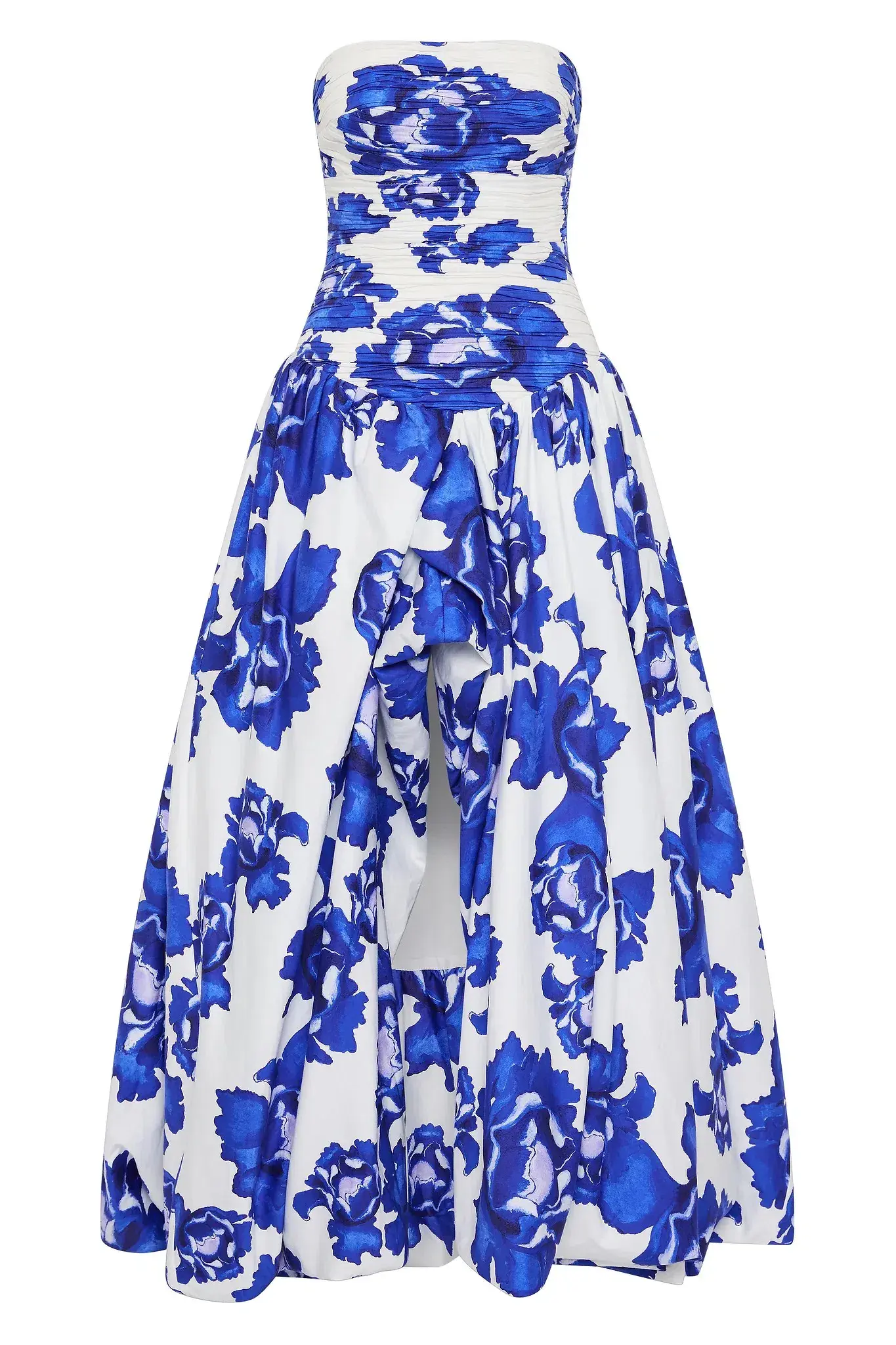 Aje Behold Maxi Dress Floral Boldly Blooming Cobalt Floral Size 10 - Image 3