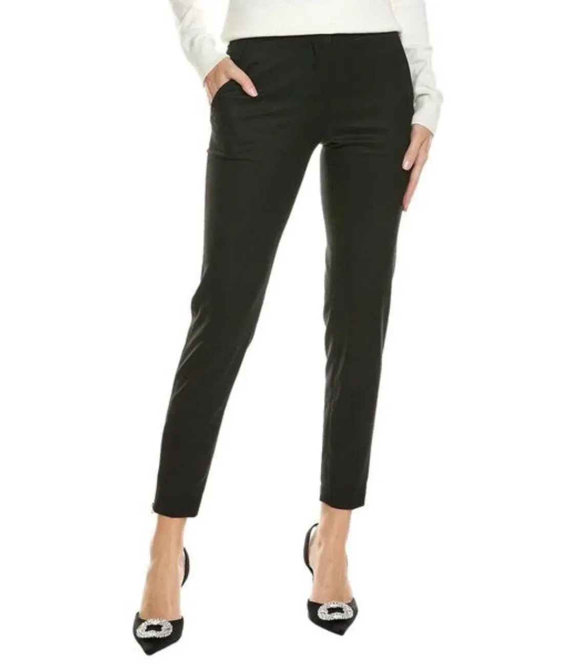 Stella McCartney Two-Piece Suit Cream/Black Size 12 - Image 2