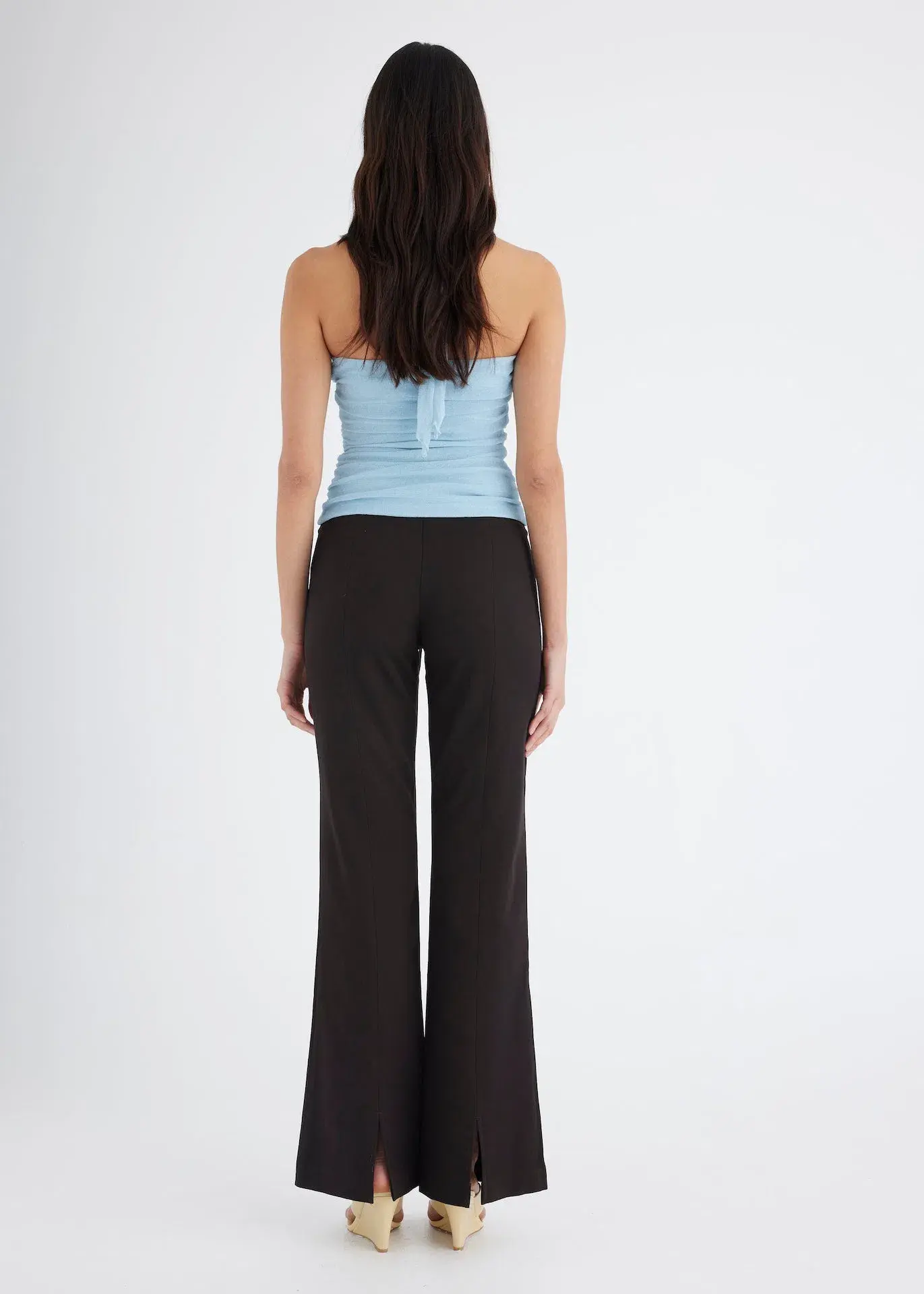 Benni Prianka Halter Top Glacier Blue Size 8 - Image 3