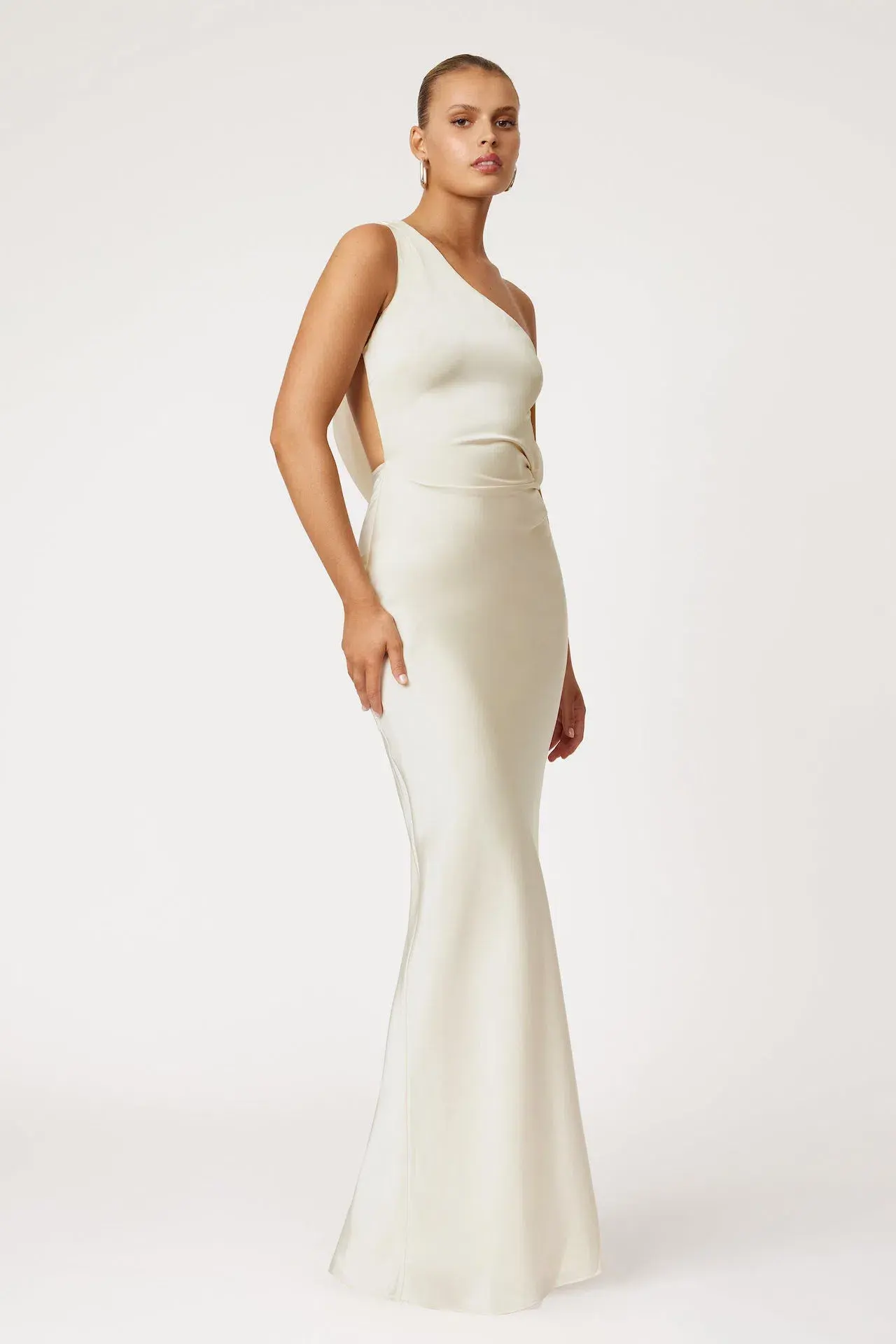Lexi Kendra Dress Cream Size 10 - Image 1