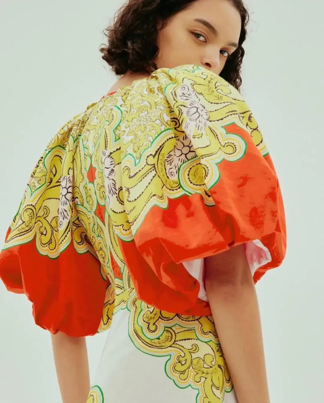 Alemais Sierra Midi Dress Multi Size 12 for rent on The Volte - main image