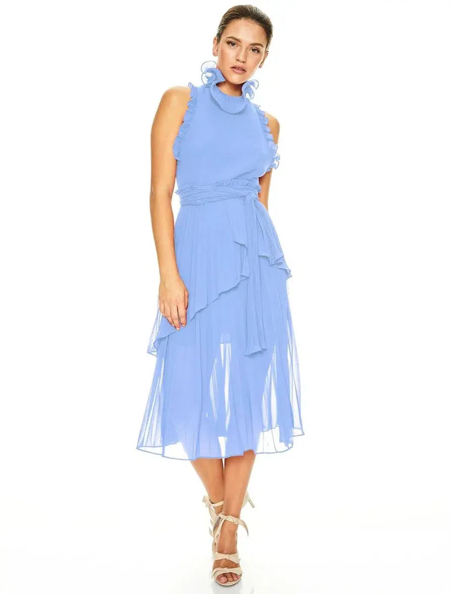 Talulah Jodi Midi Dress Blue Bell Size 8 - Image 1